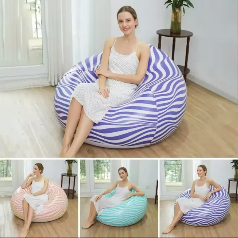 Універсальний диван в смужку - Портативний пуф Sofa AND XL-1135