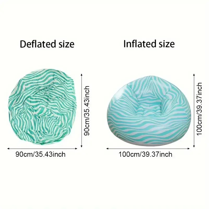 Універсальний диван в смужку - Портативний пуф Sofa AND XL-1135