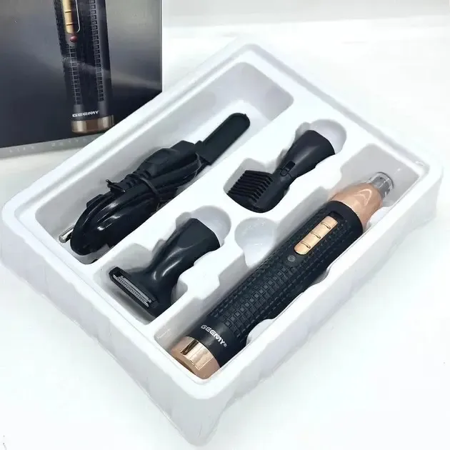 Універсальний триммер для носа вух та брів 3 в 1 Geemy GM-3108 Pro