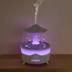 Зволожувач повітря аромадифузор з підсвічуванням зволожувач краплі дощу, дифузор нічник НЛО; V56 UFO Raindrop Aroma Diffuser