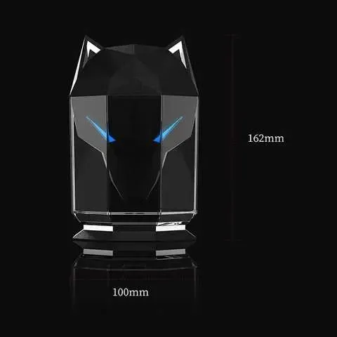 Зволожувач повітря портативний  WOLF Air Humidifier, аромадифузор електричний з резервуаром для ефірної олії, ультразвуковий, 650 мл