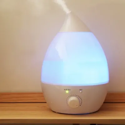 Зволожувач повітря на 1,3л підсвічуванням та регулятором Wild Wind Білий