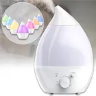 Зволожувач повітря на 1,3л підсвічуванням та регулятором Wild Wind Білий