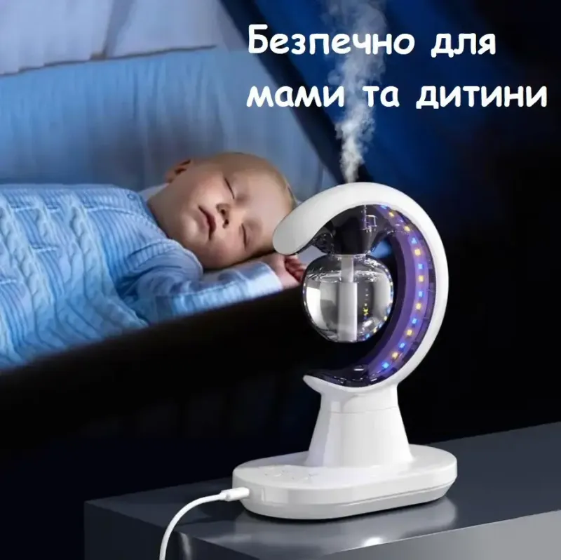 Зволожувач повітря з підсвічуванням та розпилювачем, MOSQUITO KILLER LAMP LY-31