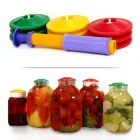 Вакуумна система консервування  9 кришок та насос