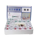 Антицелюлітні масажні вакуумні банки (24 штуки в комплекті)