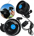 Автомобільний вентилятор CAR SMALL FAN F15 / Автомобільний вентилятор 5 вольт / Вентилятор в машину