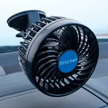 Автомобільний вентилятор CAR SMALL FAN F15 / Автомобільний вентилятор 5 вольт / Вентилятор в машину