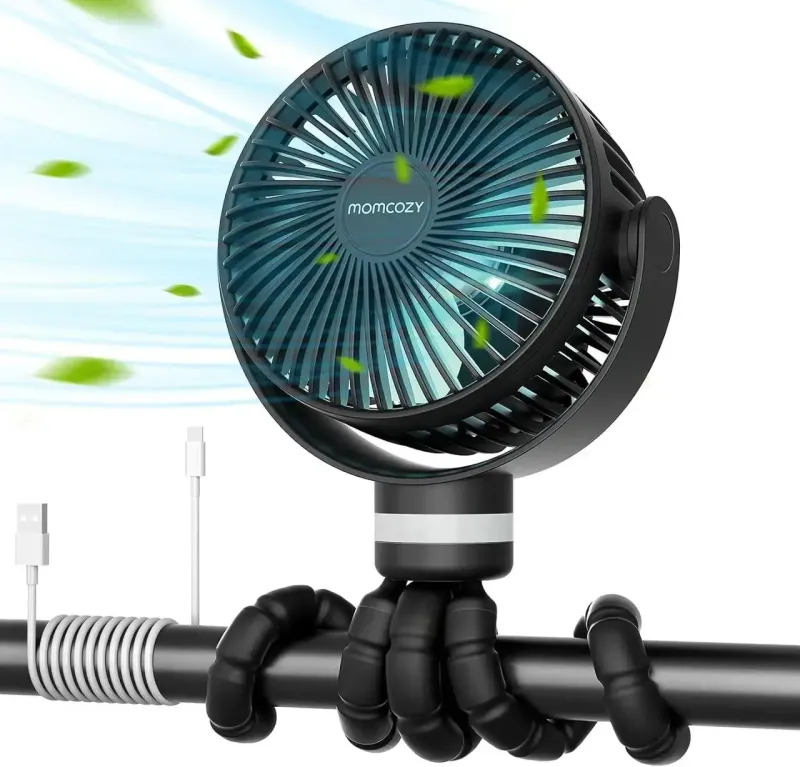 Вентилятор для коляски, маленький портативний вентилятор Momcozy