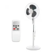 Вентилятор кімнатний для підлоги WIMPEX WX-1604R/16 з пультом управління в комплекті 100 Вт Білий