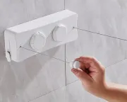 Мотузка для білизни, складна настінна сушарка для білизни