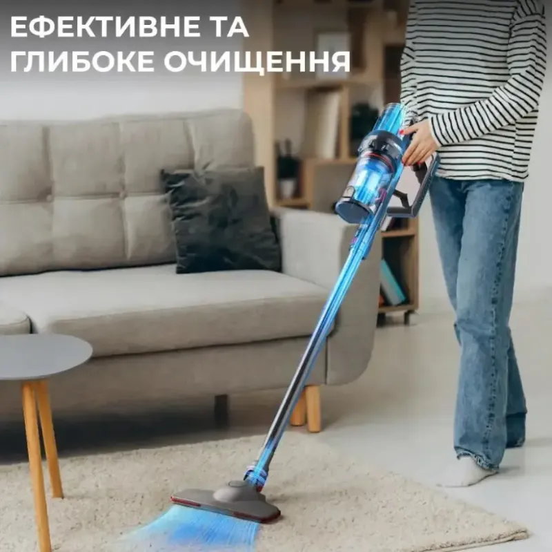 Вертикальний пилосос 2000Вт SOKANY SK-3378 колбовий з циклонним фільтром, Ручний потужний контейнерний пилосос