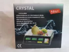 Ваги Crystal 50 kg електронні настільні ваги з калькулятором торговi