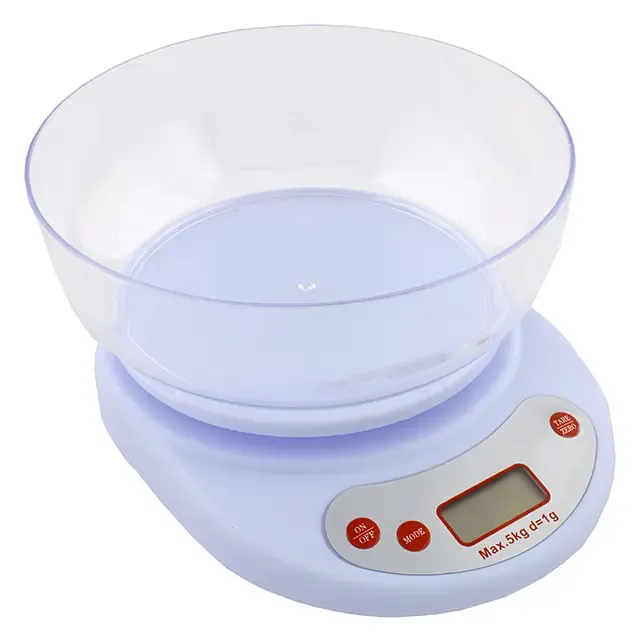 Ваги кухонні до 5 кг із чашкою D&T Smart DT-02