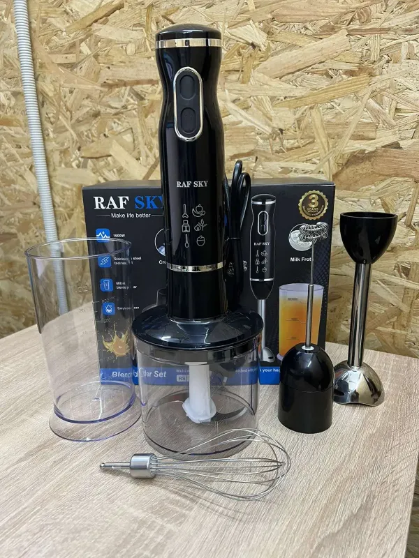 Ручний блендер RAF 1600 w 5 в 1 RS7318