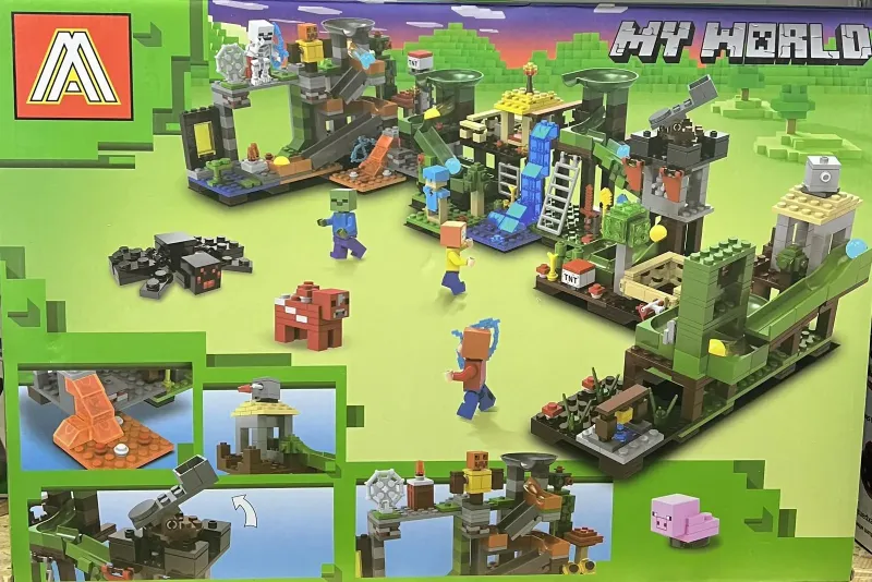 Конструктор лего My WORLD 410 деталей Lego