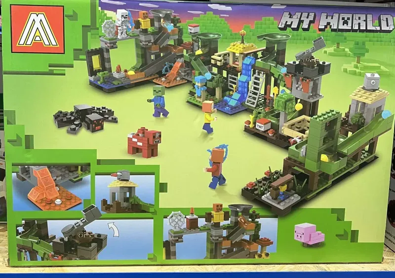Конструктор лего My WORLD 410 деталей Lego