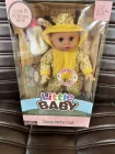 Лялька пупс, що розмовляє з пляшечкою та серветками Little Baby