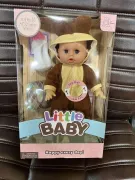 Лялька пупс, що розмовляє з пляшечкою та серветками Little Baby