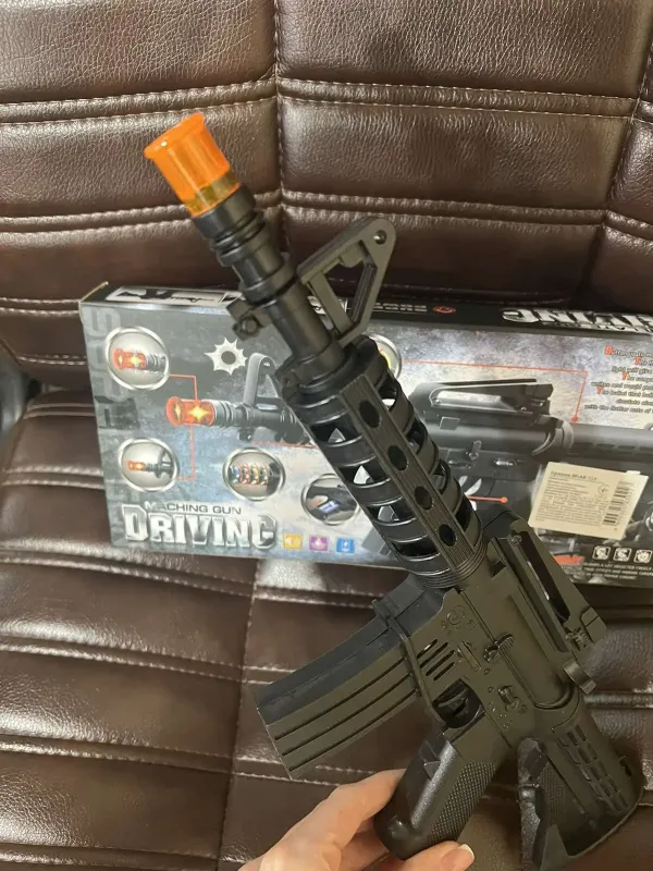 Іграшка автомат Ак-918 зі світловими та звуковими ефектами