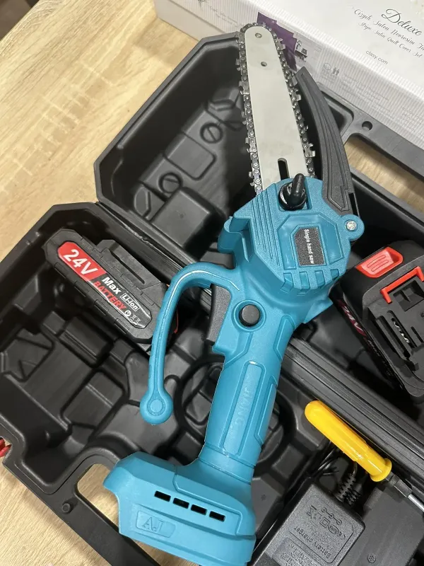 Міні пила (24В, 5,0 Ач) Віткоріз компактна і легко ланцюгова пила акумуляторна