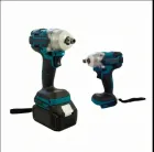 Набор 4в1 Шуруповер + Болгарка + Перфоратор + Гайковерт 2АКБ