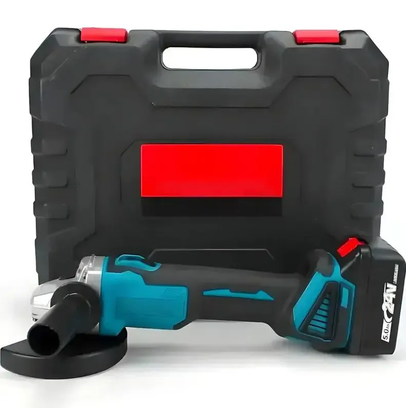 Потужна акумуляторна болгарка в кейсі LITHIUM POWER компактна акумуляторна болгарка, 2 акумулятори 24V