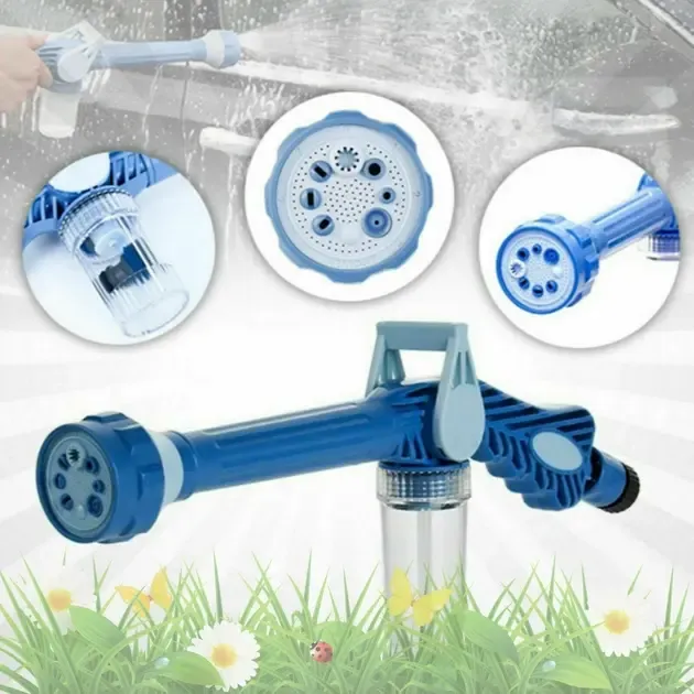 Водомет для миття авто, поливу рослин, розпилювач EZ JET Water Cannon
