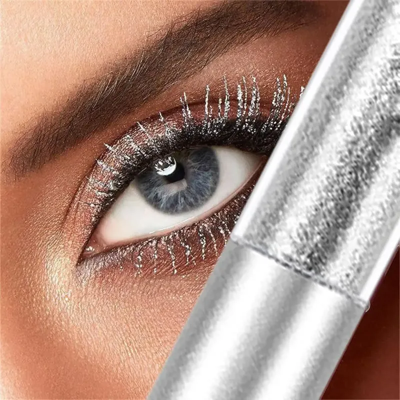 Водостійка туш для вій з блискітками ICVC Diamond Eyelash / Прозора туш