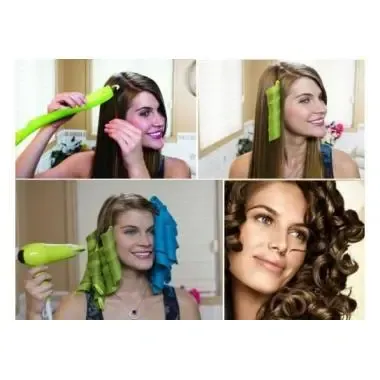 Чарівні бігуді для волосся будь-якої довжини Hair Wavz, бігуді-спіральки