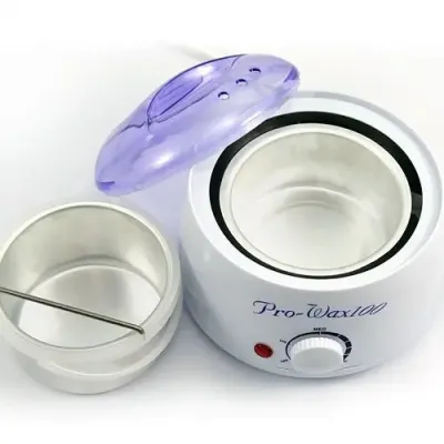 Воскоплав банковий з терморегулятором PRO-WAX 100 для воску в банці, в гранулах, в таблетках 400 мл