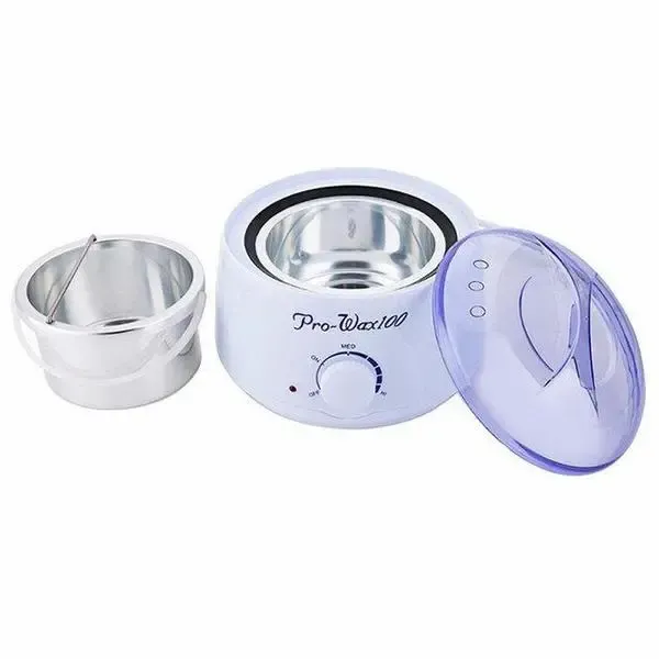 Воскоплав банковий з терморегулятором PRO-WAX 100 для воску в банці, в гранулах, в таблетках 400 мл