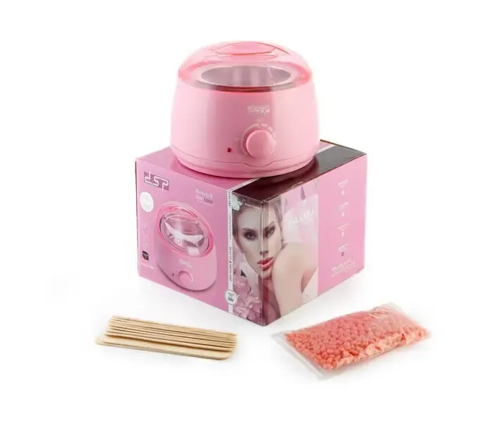 Воскоплав Beauty Skincare DSP F-70004 80 Вт для воскової депіляції Рожевий