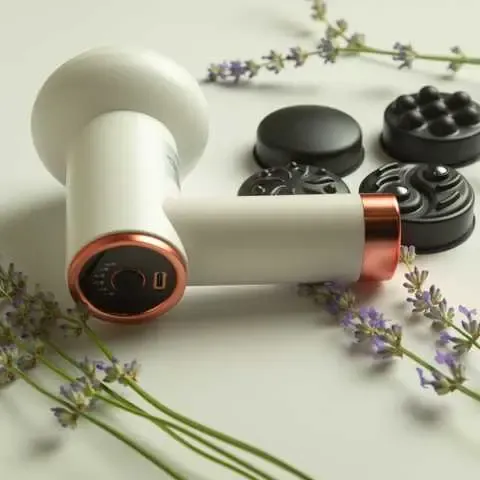 Вібромасажер антицелюлітний акумуляторний масажер Deep Rolling W44