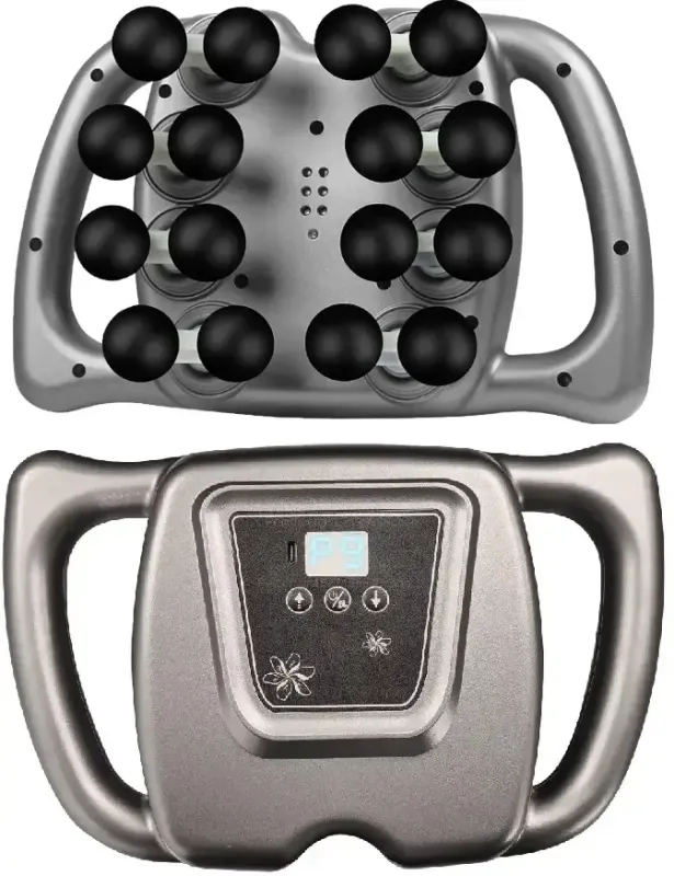 Вібромасажер для м'язів з 16 головками Massage Gun WNK-569