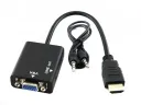 Відеоадаптер HDMI - VGA конвертер відео + аудіо 1080P