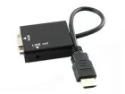 Відеоадаптер HDMI - VGA конвертер відео + аудіо 1080P