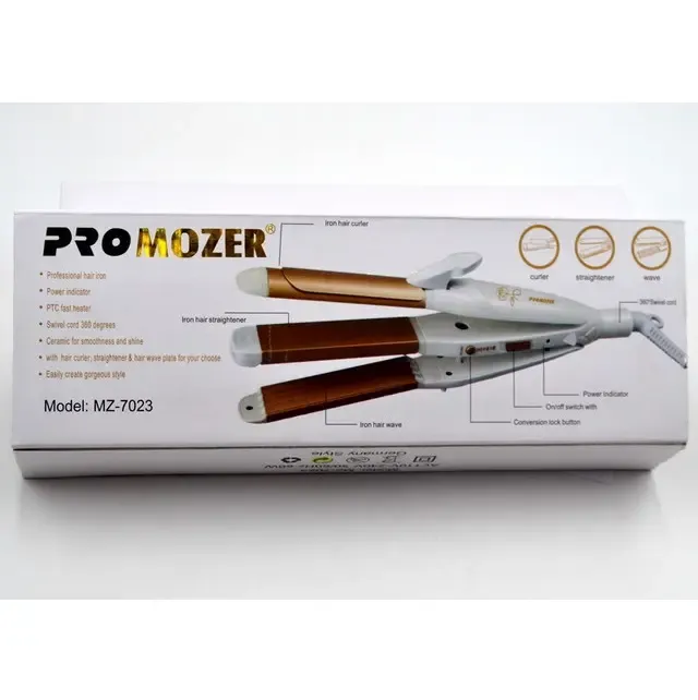 Випрямляч PROMOZER MZ-7023 багатонасадковий