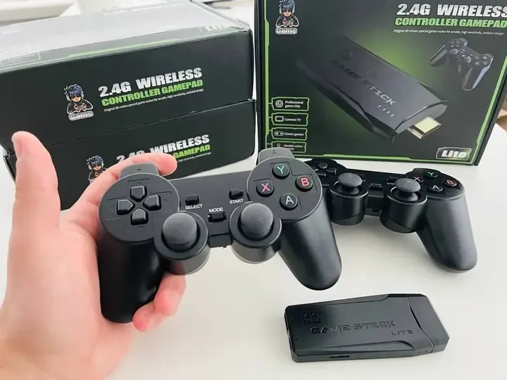 Ігрова приставка  LITE GREEN HDMI 3535 ігор Dendy, Sega, Аркадні ігри, Game Boy, Nintendo, Atari, PlayStation 1