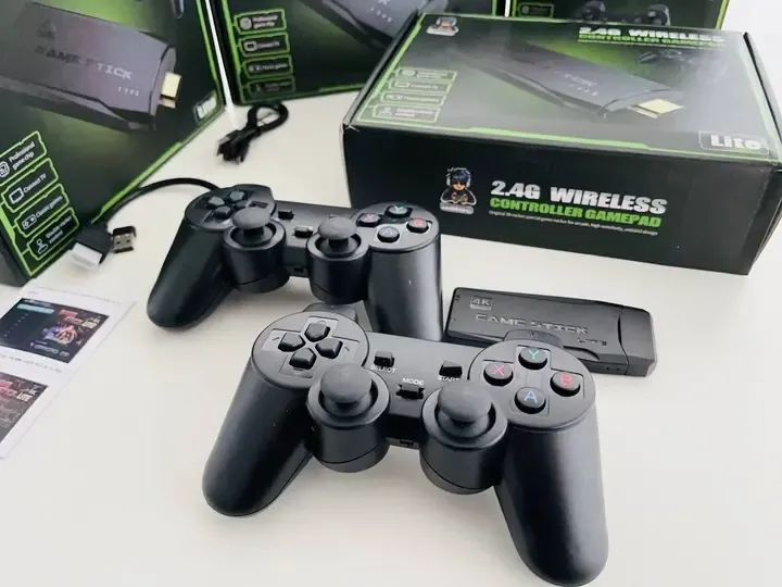 Ігрова приставка  LITE GREEN HDMI 3535 ігор Dendy, Sega, Аркадні ігри, Game Boy, Nintendo, Atari, PlayStation 1