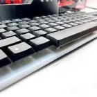 Ігровий комплект клавіатура та миша навушники килимок 4в1 Linmoni TF-400 Kit з RGB підсвічуванням для геймерів