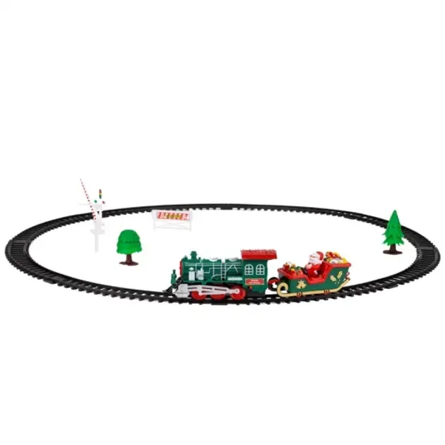 Ігровий різдвяний поїзд від батарейок, Christmas Classic / Набір святковий експрес