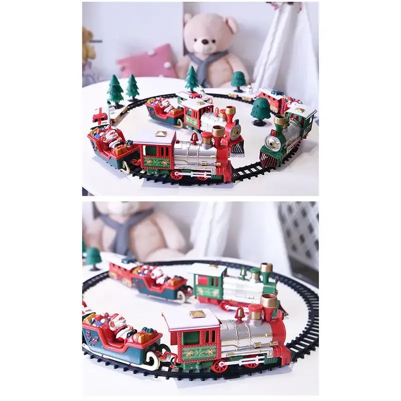 Ігровий різдвяний поїзд від батарейок, Christmas Classic / Набір святковий експрес