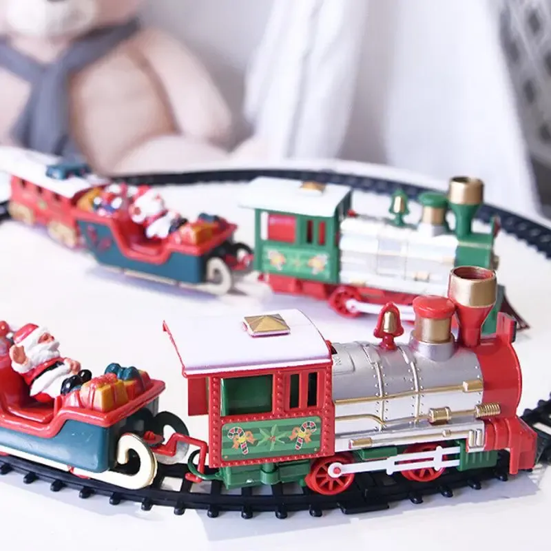 Ігровий різдвяний поїзд від батарейок, Christmas Classic / Набір святковий експрес