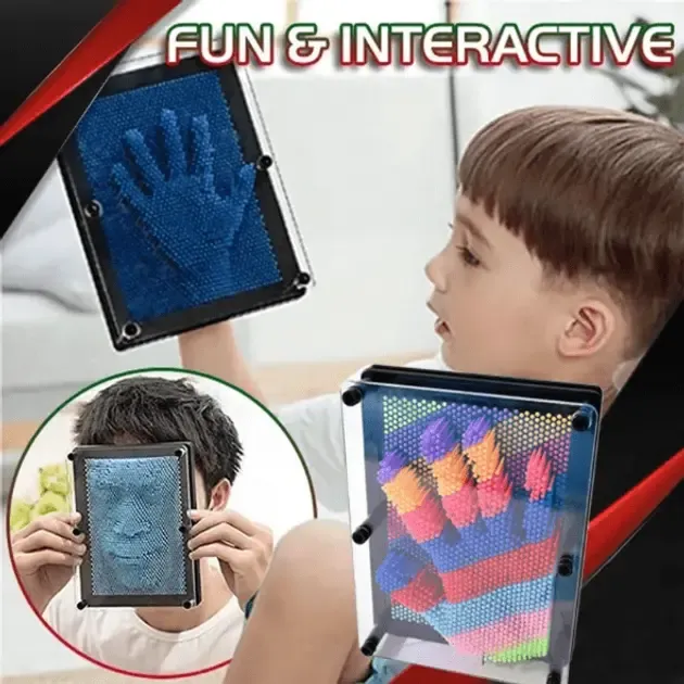 Іграшка-антистрес ToyCloud "Pinart 3D" Скульптор, моментальні відбитки