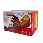 Іграшка-генератор мильних бульбашок рукавичка зі світловими ефектами