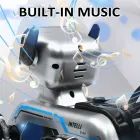 Іграшка-робот для дітей, 2,4 ГГц пульт дистанційного керування, датчик жестів, трюкова автомобільна іграшка зі світлодіодним підсвічуванням