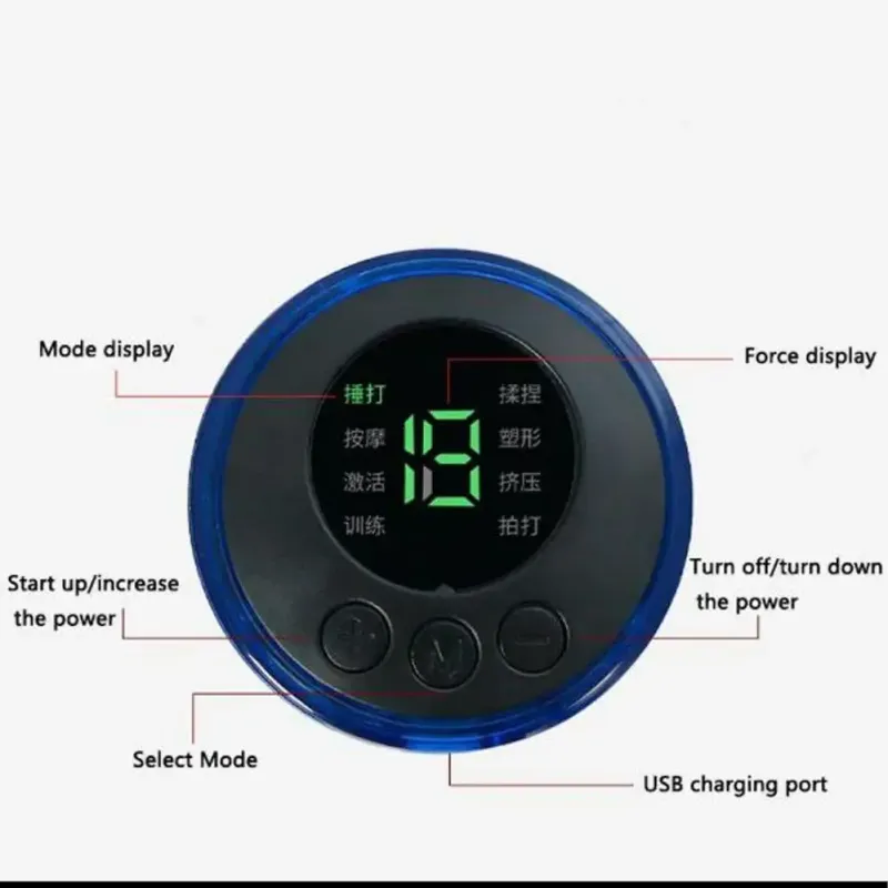 Імпульсний масажер міостимулятор EMS масажер міостимулятор метелик