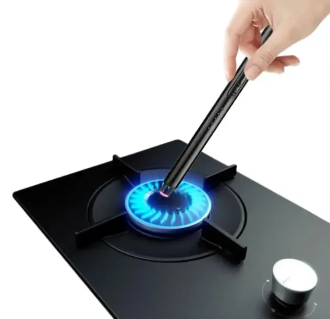 Інноваційна плазмова кухонна запальничка для газової плити з дисплеєм та USB зарядкою