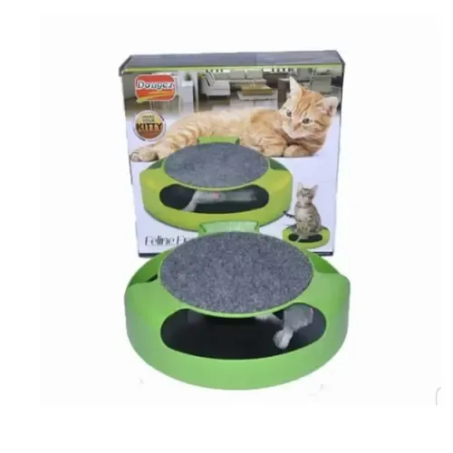 Інтерактивна іграшка для котів із кігтеточкою Catch The Mouse